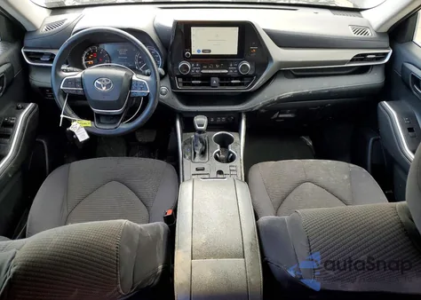 2023 Toyota Highlander L z USA, uszkodzony, nr VIN 5TDKDRBHXPS519438